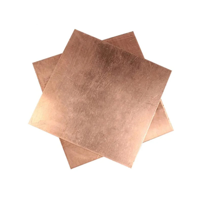 Polished Metal Copper Plate Purple Red Pure C10100 C36000 3mm Thick 99.9%