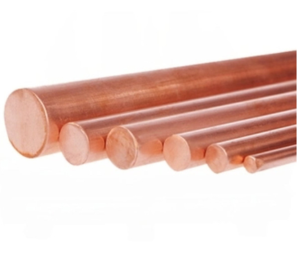 C1020 C1100 T2 ETP Copper Bar Rod C36000 C36500 C36800 Brass Pure Red