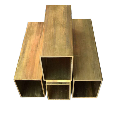 Small Square Rectangular Copper Pipe ASTM B587 C4430 C38500