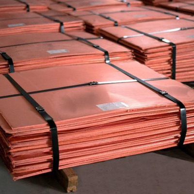 99.99% Pure Copper Plate Electrolytic Cathode With SGS