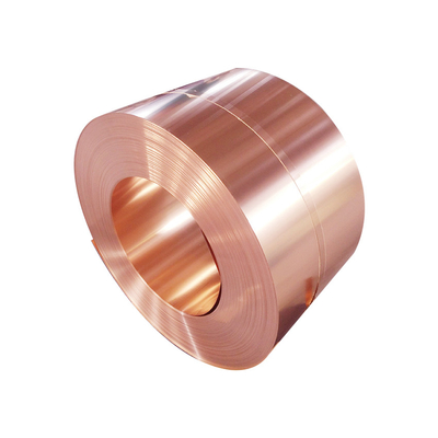 C11000 Red Copper Strip Coil Tp3 99.9 Pure 0.5mm 0.8mm 1mm 3mm 4mm