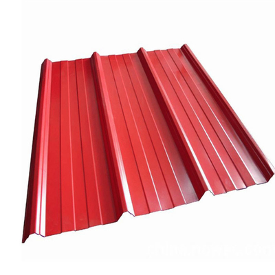 Box Profile Prepainted Corrugated Steel Roofing Sheet GI GL 0.12-0.8mm