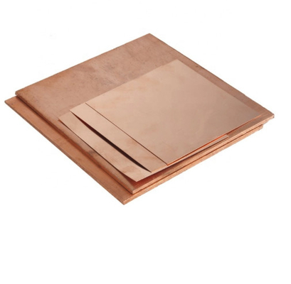 C1011 C1100 Red Pure Copper Plate C12200 C71500 Cu-Dhp C61400 C17200