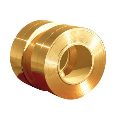 C2680 Copper Zinc Alloy Brass Strips Coil Cuzn30 H70 C2600 Strip Tape
